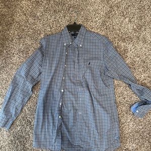 Polo Ralph Lauren Stretch Plaid Button down small